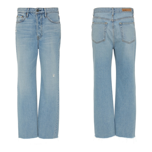 GRLFRND Bobbi Cropped High-Rise Straight Leg Jean 29. - Picture 2 of 5
